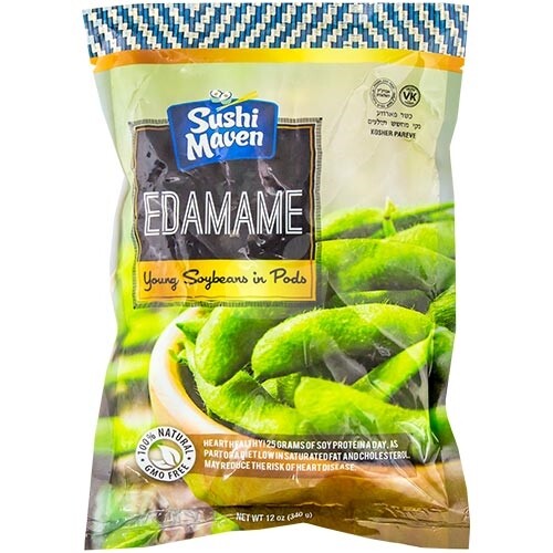 Sushi Maven Edamame Soybeans, 12 Oz