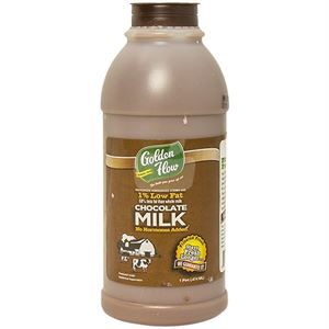 Golden Flow Chocolate Milk, 16 Oz