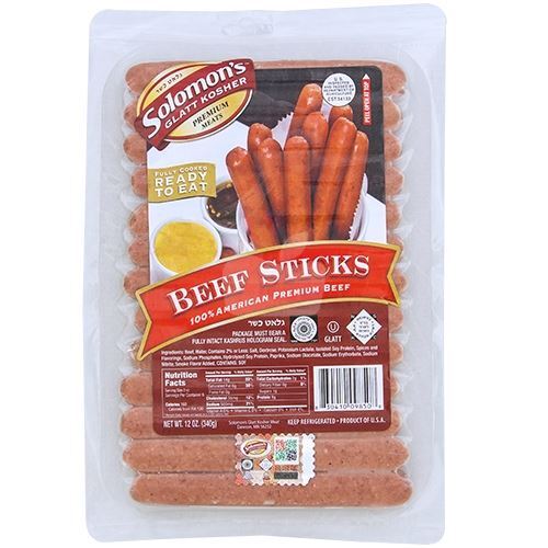 Solomon's Beef Sticks, 12 Oz