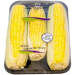 Corn On The Cob White, 3PK