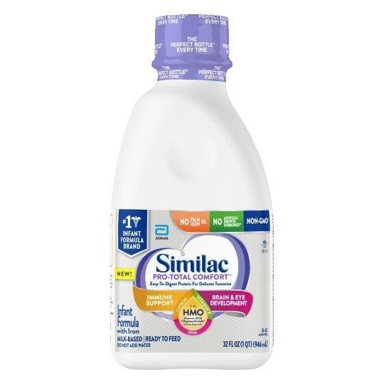 Similac fashion pro total comfort formula