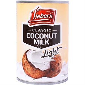 Lieber's Classic Coconut Milk Light, 13.5 Oz