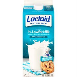 Lactaid 1% Milkfat Lowfat Milk, 64 Oz