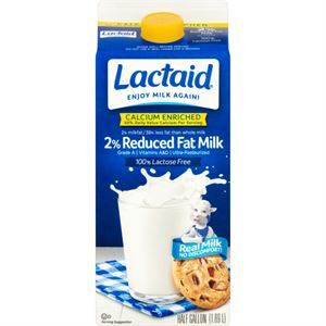 Lactaid Reduce Fat Milk 2% Milkfat Calcium Enriched, 64 Oz