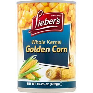 Lieber's Whole Kernel Corn, 15.25 Oz