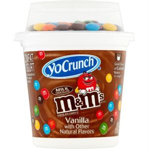 Yocrunch Vanilla With M&M's, 6 Oz