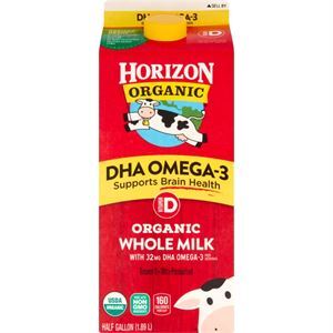 Horizon Whole Milk DHA Omega-3, 64 Oz