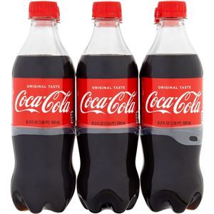 Coca Cola Coke Classic, 6 Bottles, 16.9 Oz