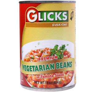Glicks Vegtarian Beans, 16 Oz