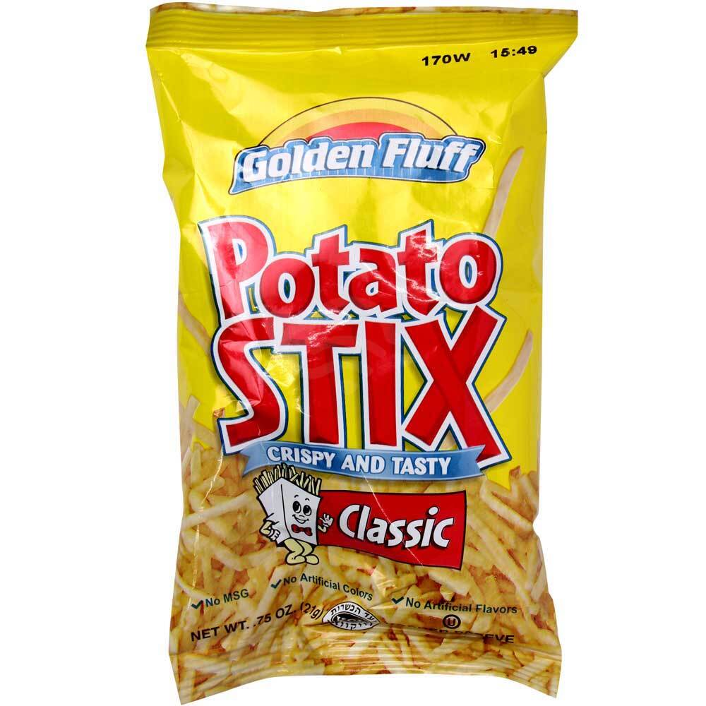 Golden Fluff Potato Stix, Classic, .7/8 Oz