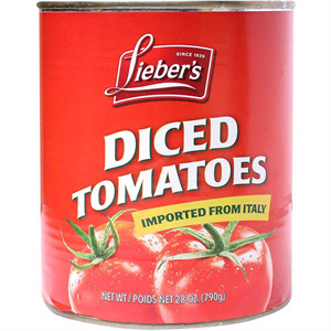 Lieber's Diced Tomatoes, 28 Oz