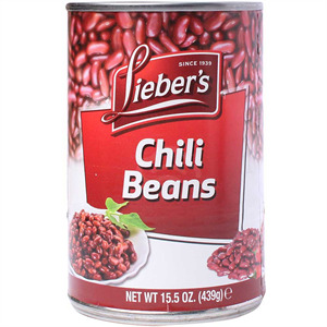 Lieber's Chili Beans, 15.48 Oz