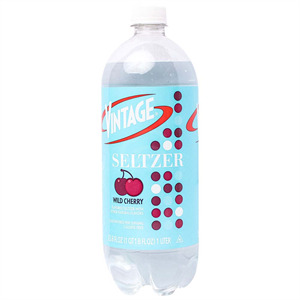 Vintage Seltzer, Wild Cherry, 33.8 Oz