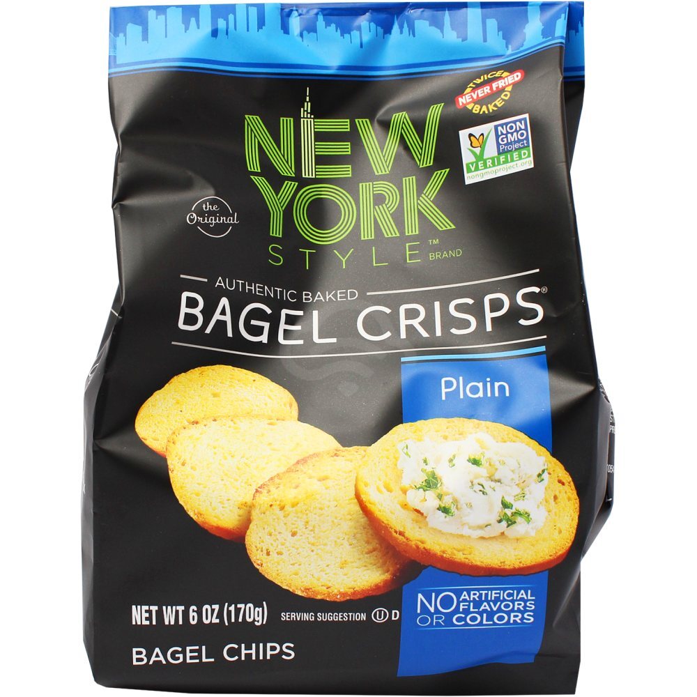 New York Bagel Crisps Plain