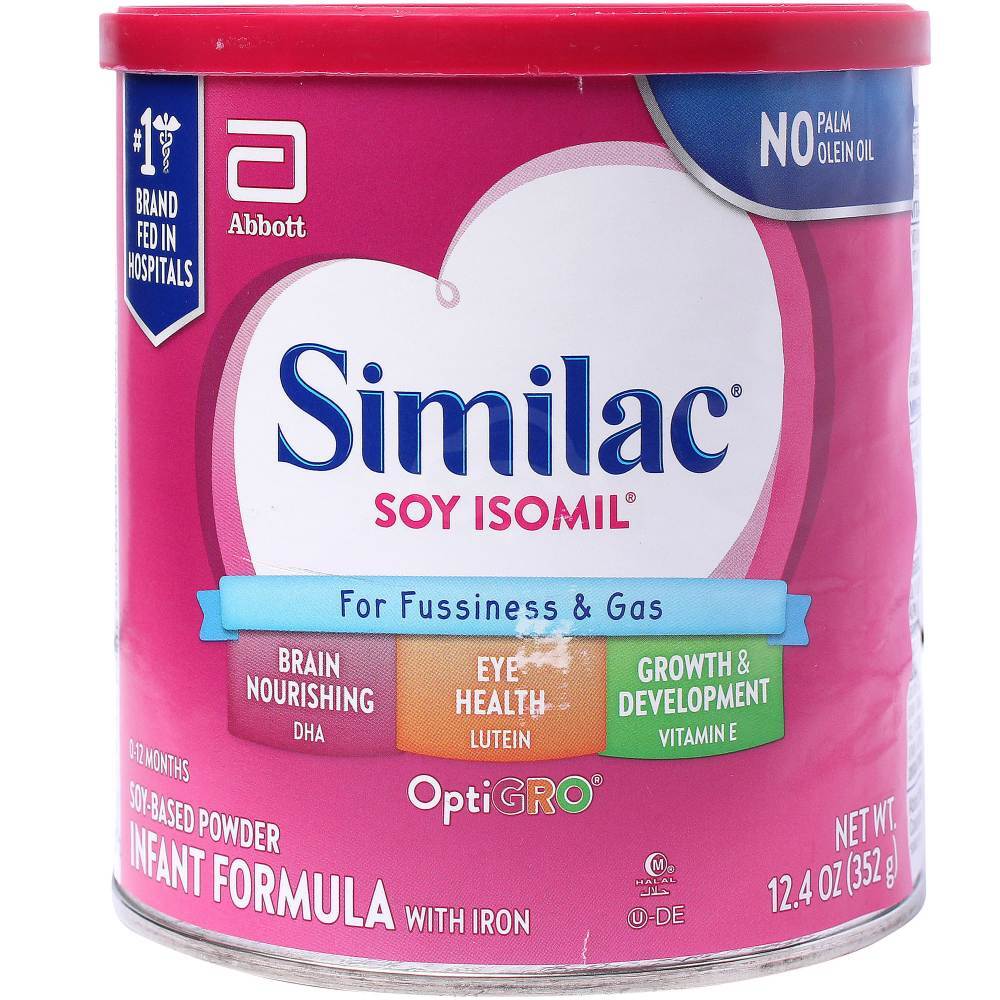 Similac Soy Isomil Infant Formula, 12.4 Oz