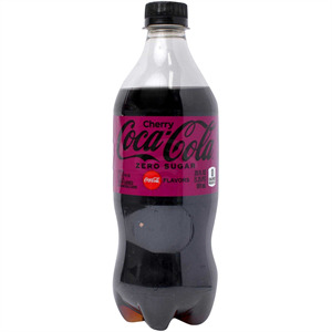 Coca Cola Cherry Zero Diet, 20 Oz