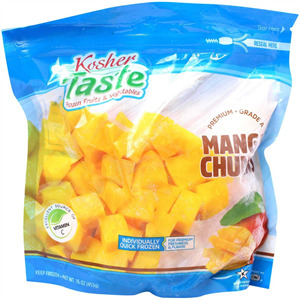 Kosher Taste Mango Chunks, 16 Oz