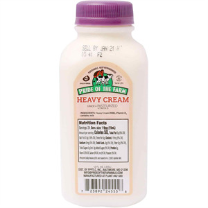 Pride Of The Farm Milk Heavy Cream, 16 Oz