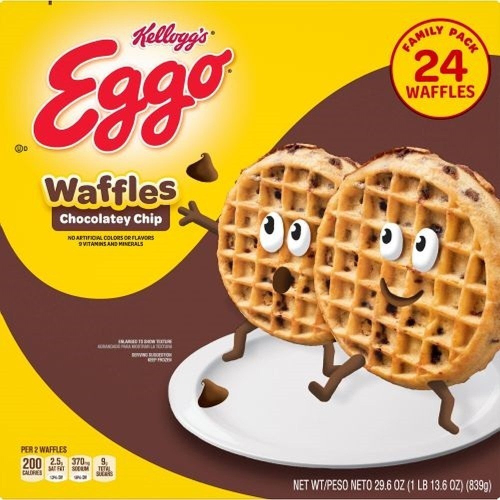 Eggo Waffles Chocolate Chip Family Pack