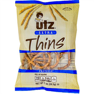 Utz Extra Thins Pretzels, 1 Oz