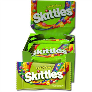 Skittles Crazy Sours, 1.35 Oz