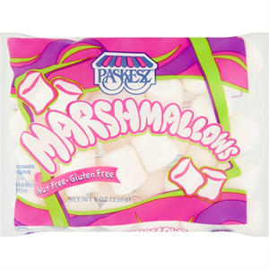Paskesz Marshmallows White, 8 Oz