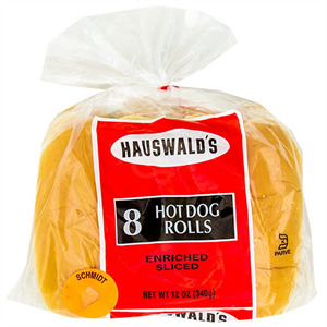 Hauswald's Hot Dog Rolls Sliced, 12 Oz