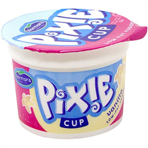 Norman's Pixie Cup Vanilla Yogurt, 4 Oz
