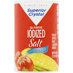 Superior Crystal Iodized Salt,
