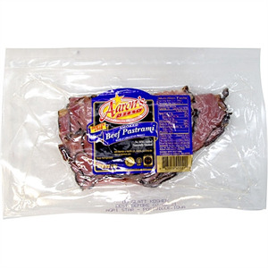 Aaron's Beef Pastrami, 6 Oz