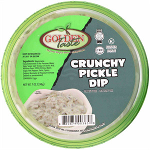 Golden Taste Crunchy Pickle Dip, 7 Oz