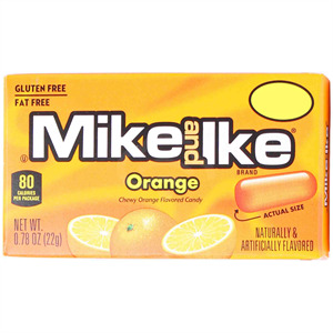 Mike And Ike Orange, 0.78 Oz