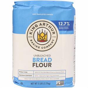 King Arthur Flour Bread Flour, Unbleached, 5 Lbs