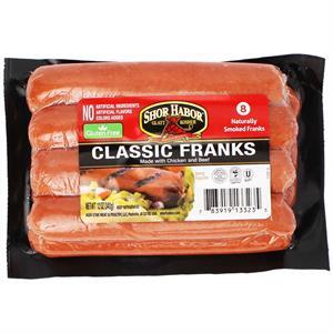 Shor Habor Classic Frankfurters, 13.5 Oz