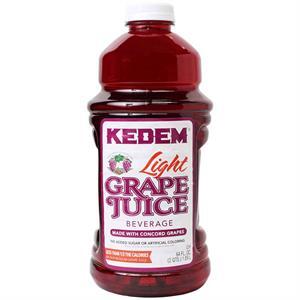Kedem Light Concord Grape Juice, 64 Oz