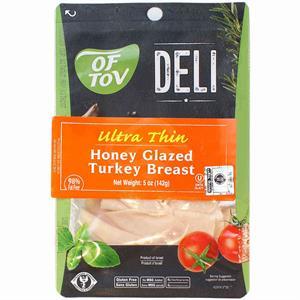 Of Tov Ultra Thin Honey Glaze Turkey Breast, 5 Oz