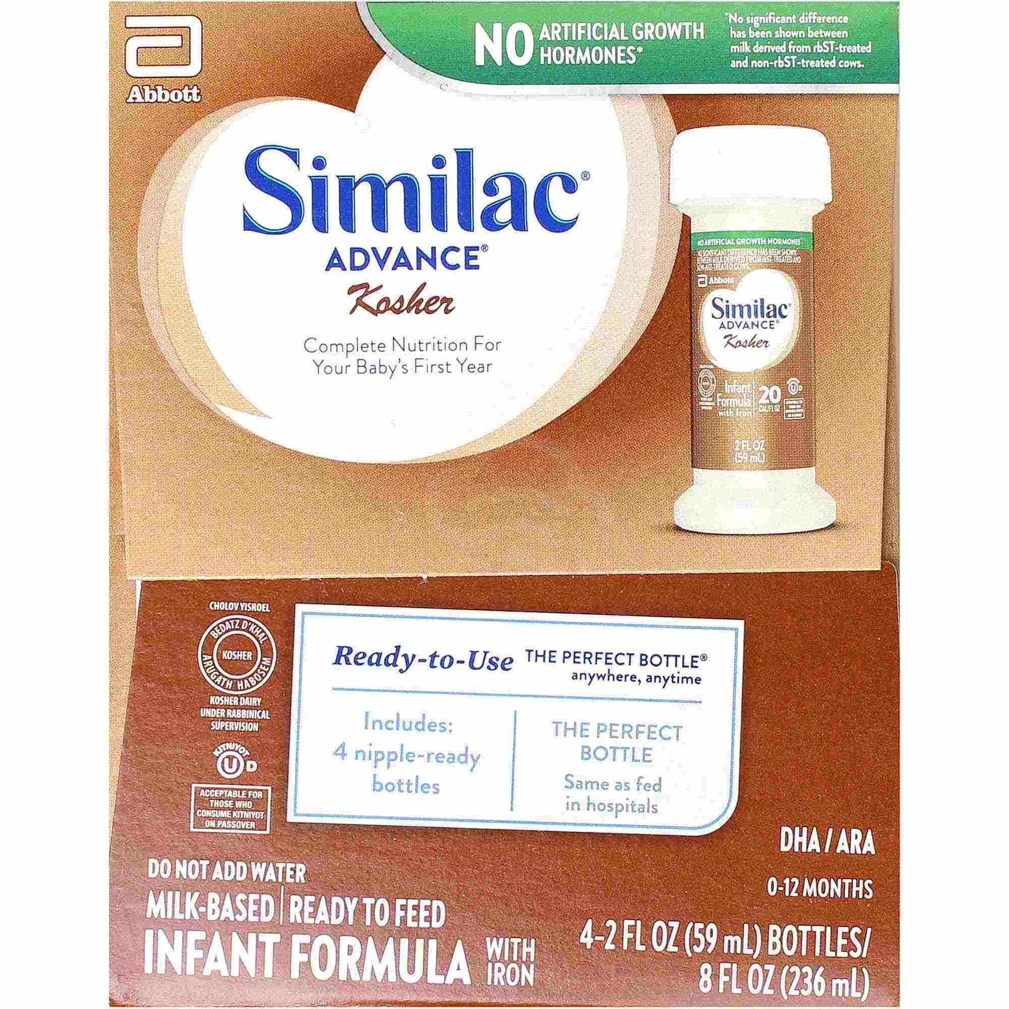 Similac Advance, 4 Count, 8 Oz
