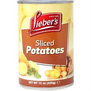 Liebers Lie Potatoes White Sliced, 15 Oz